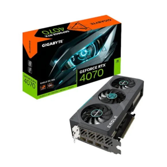 Card-màn-hình- Gigabyte-RTX-4070-EAGLE-OC-12GB-GDDR6X- (N4070EAGLE- OC-12GD)